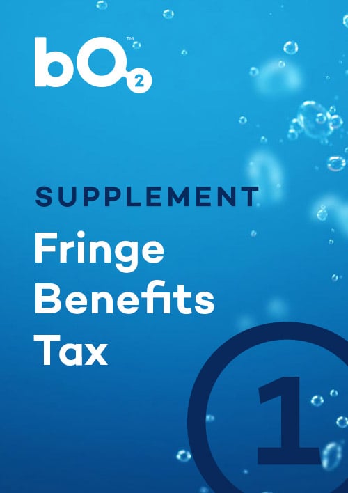 Cover of Supplement 1 – Fringe Benefits Tax