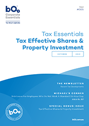 Cover of Issue 101 – Tax Effective Shares and Property Investment Edition