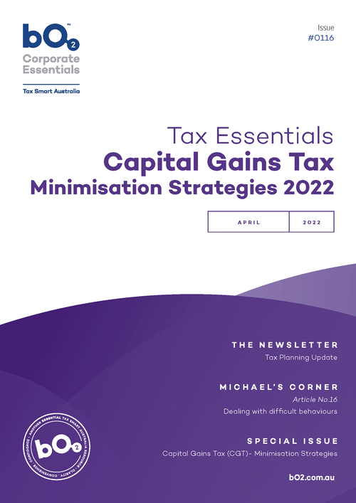 Cover of Issue 116 – Capital Gains Tax 2022