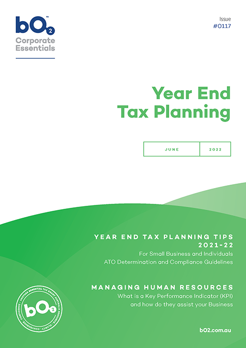 Cover of Issue 117 – Year end Tax Planning 2022