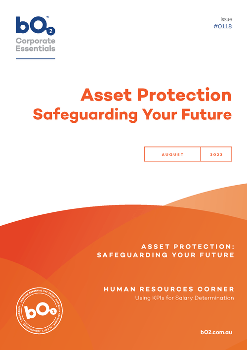 Cover of Issue 118 – Asset Protection